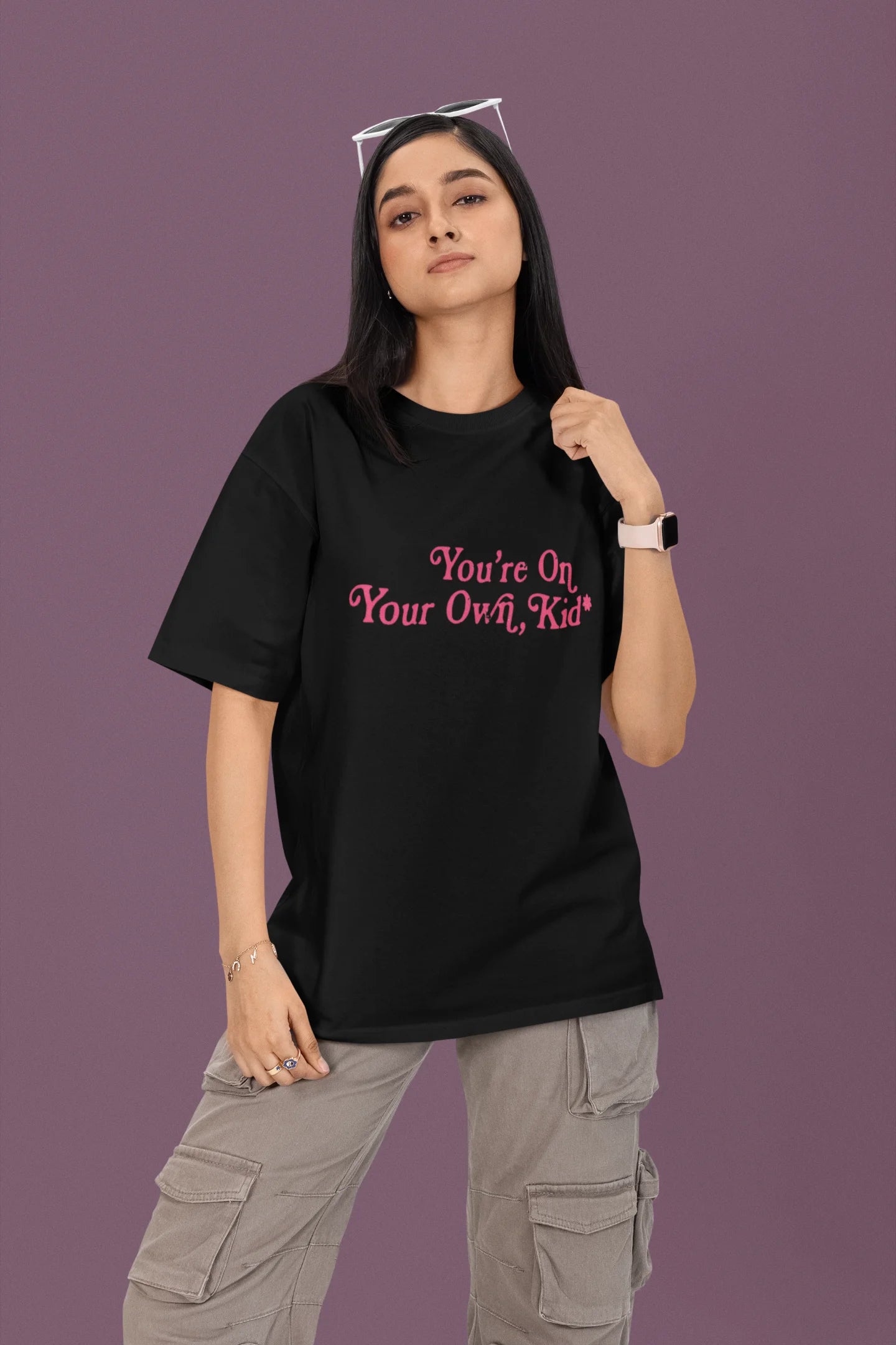 You're on your own kid | T.S | Dropped Sleeve Unisex T-Shirt