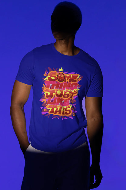 Something just like this | Coldplay | Dropped Sleeve Unisex Tee