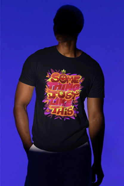 Something just like this | Coldplay | Dropped Sleeve Unisex Tee