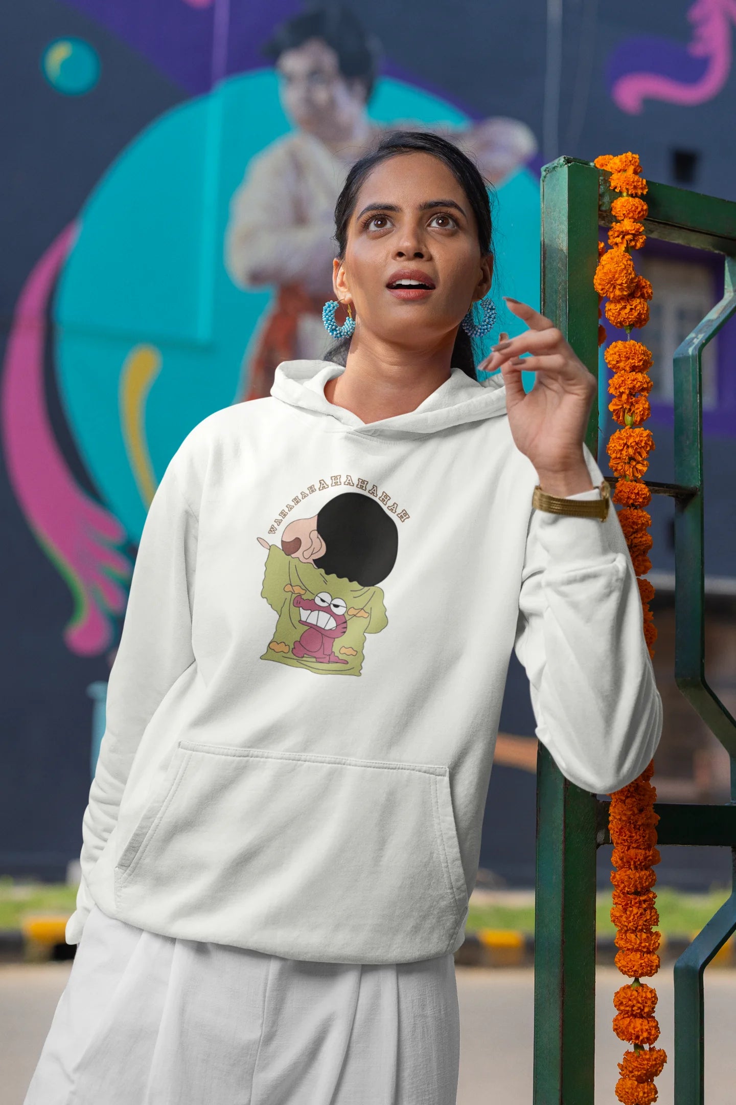 Hahaha | Shinchan | Premium Unisex Winter Hoodie