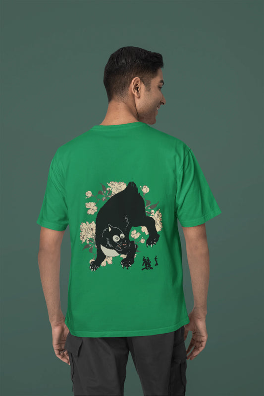 Black Bear | Wildlife | Dropped  Sleeve Unisex T-Shirt