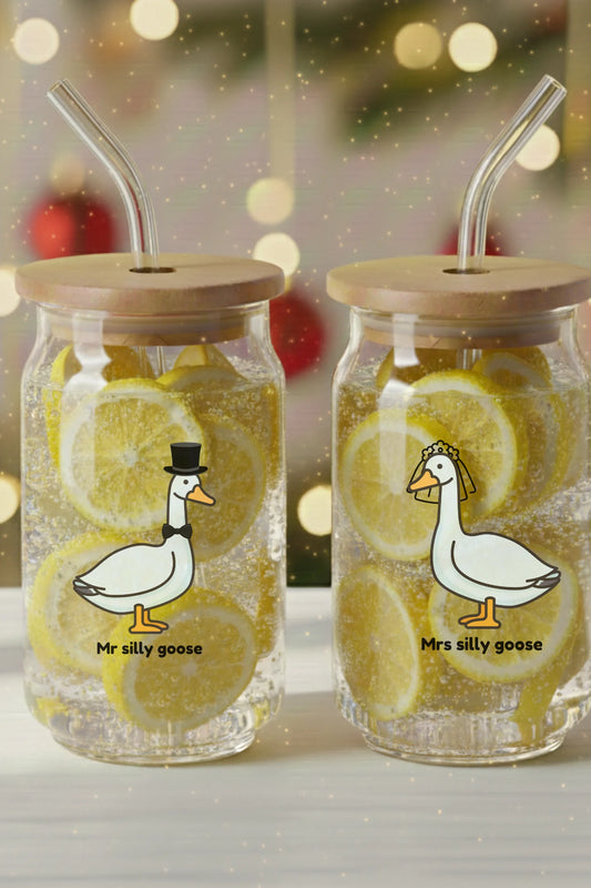 Mr. Silly Goose- Mrs Silly Goose | Lovey Dovey | Tumbler