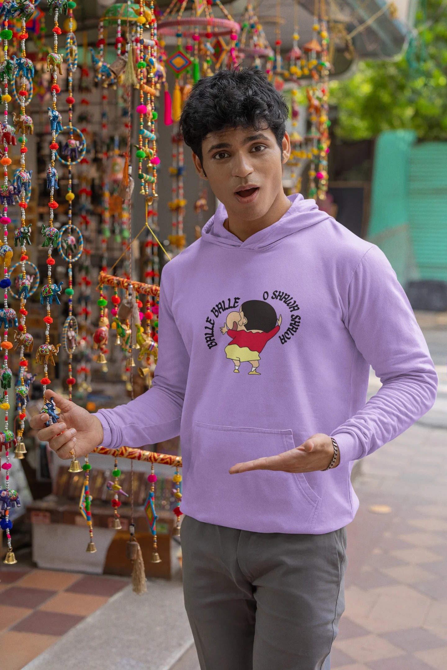 Balle Balle | Shinchan | Premium Unisex Winter Hoodie