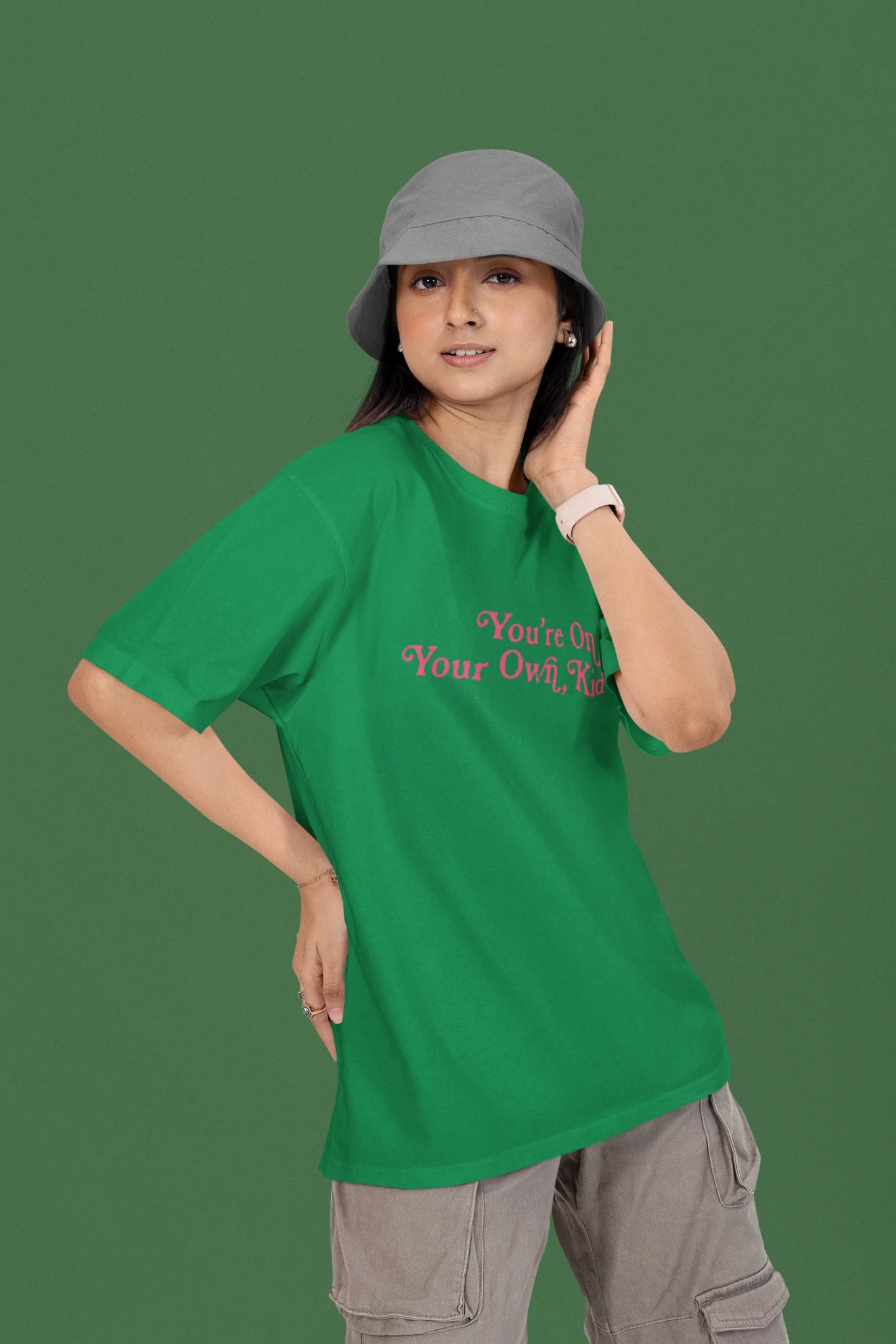 You're on your own kid | T.S | Dropped Sleeve Unisex T-Shirt