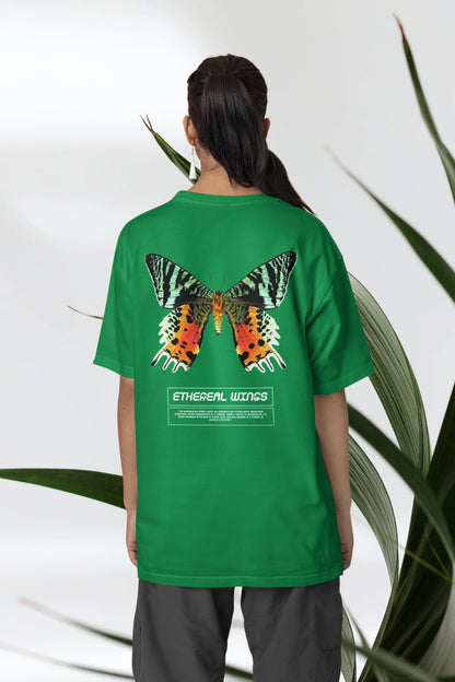 Ethereal Wings | Wildlife | Dropped  Sleeve Unisex T-Shirt