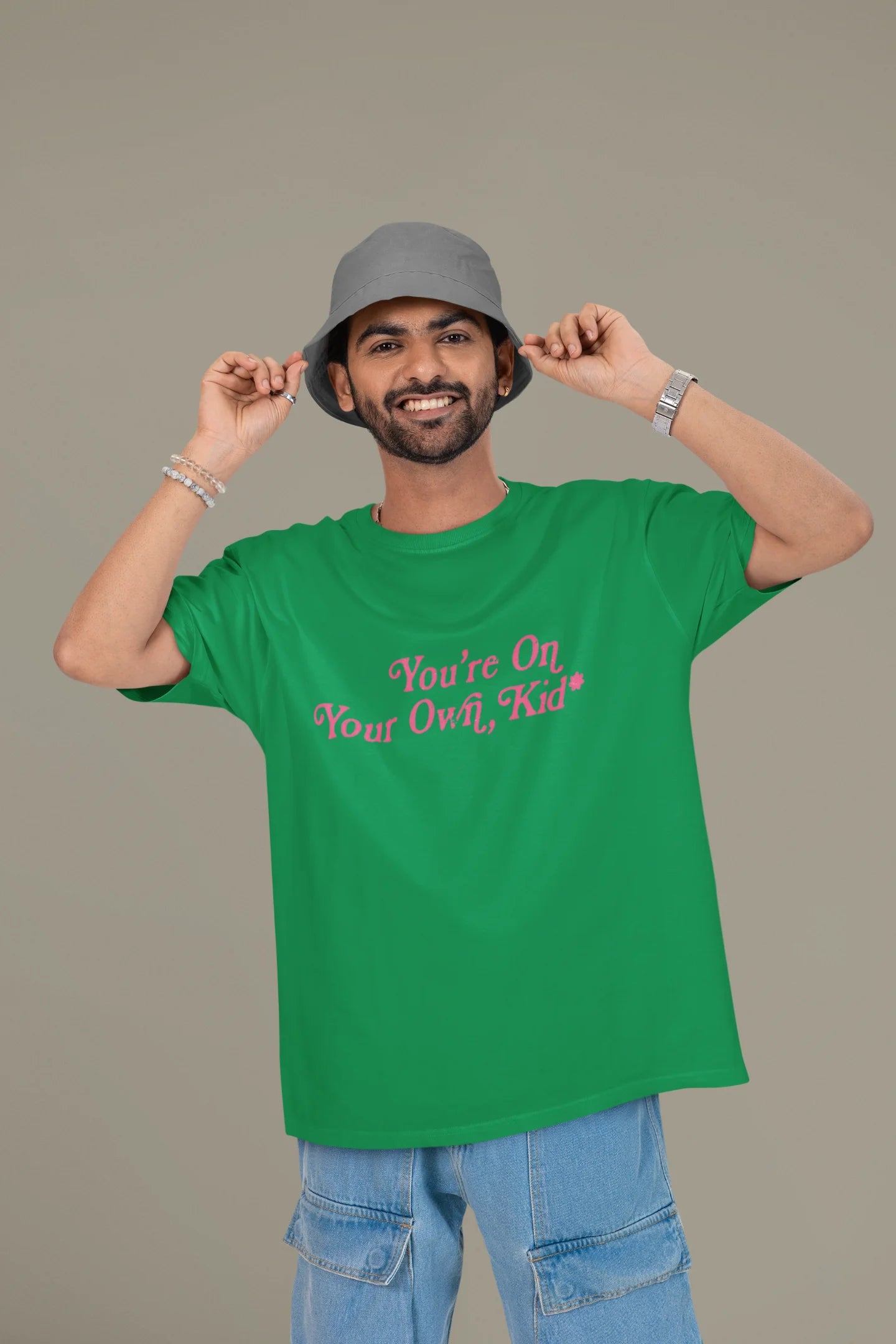 You're on your own kid | T.S | Dropped Sleeve Unisex T-Shirt