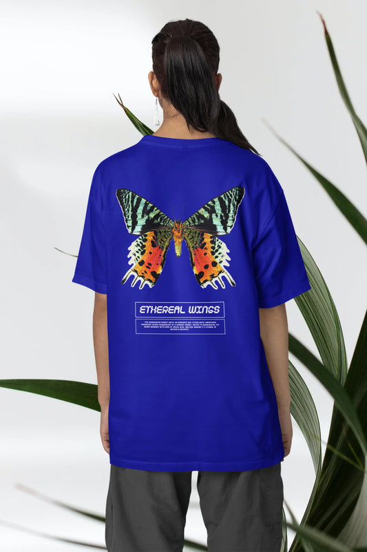 Ethereal Wings | Wildlife | Dropped  Sleeve Unisex T-Shirt
