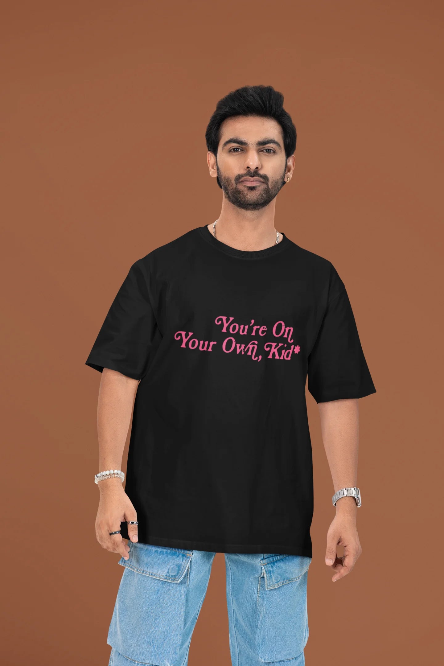 You're on your own kid | T.S | Dropped Sleeve Unisex T-Shirt