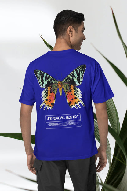 Ethereal Wings | Wildlife | Dropped  Sleeve Unisex T-Shirt