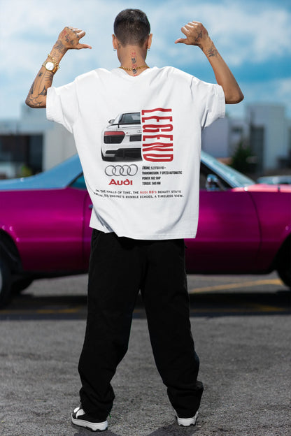 Audi | Super Cars | Dropped Sleeve Unisex Tee