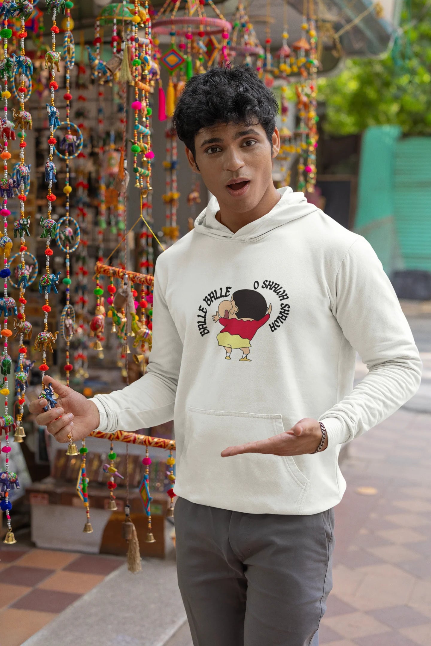 Balle Balle | Shinchan | Premium Unisex Winter Hoodie