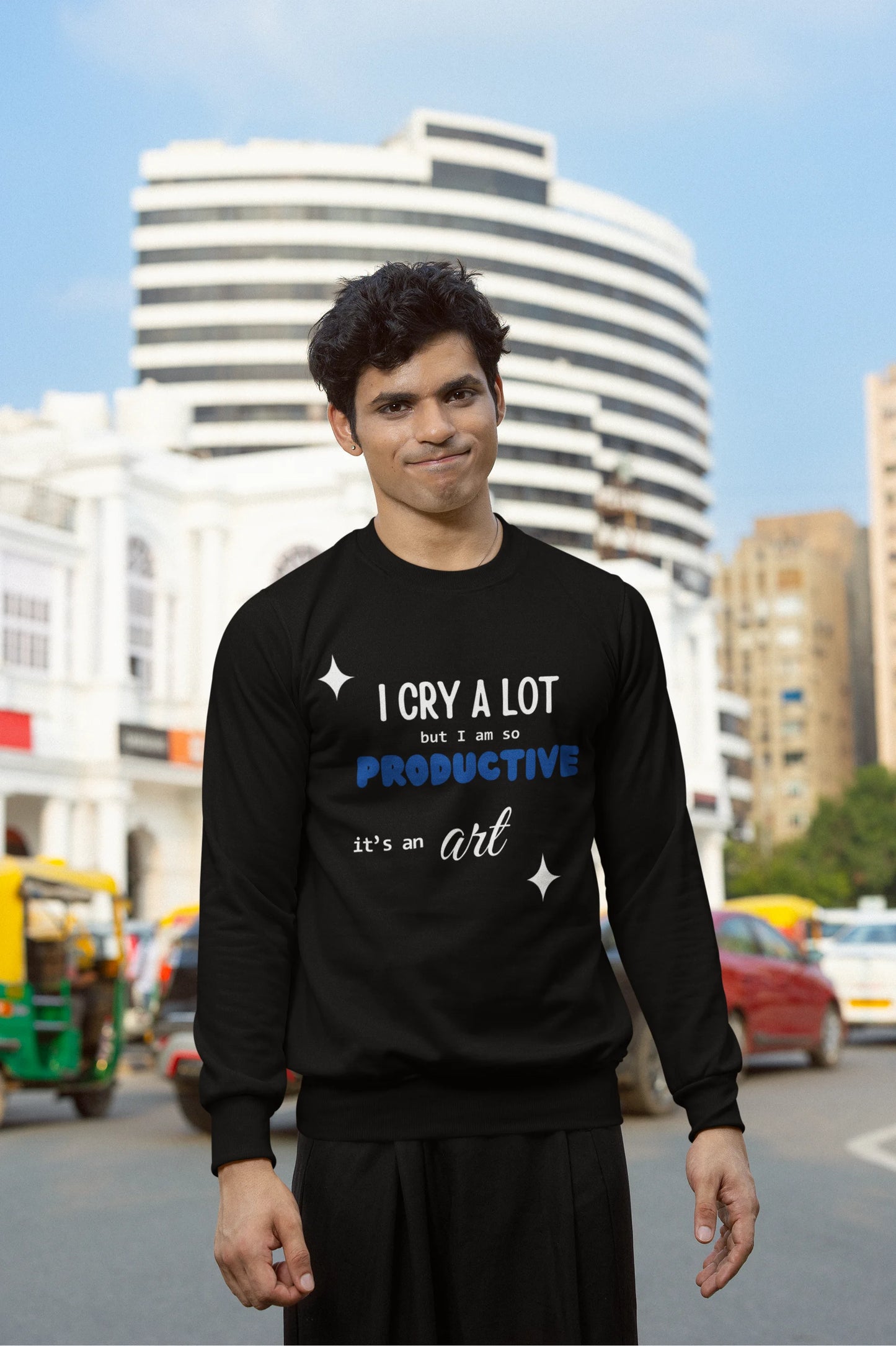I'm so productive | T.S. | Unisex Sweatshirt
