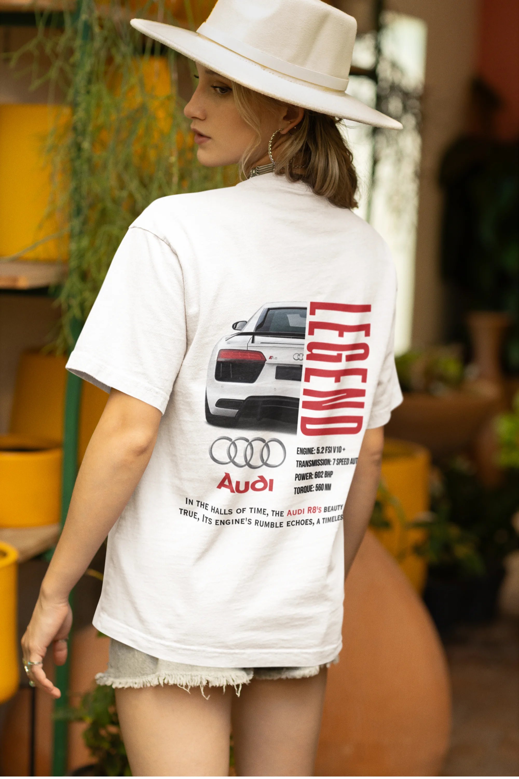 Audi | Super Cars | Premium Oversized Half Sleeve Unisex T-Shirt