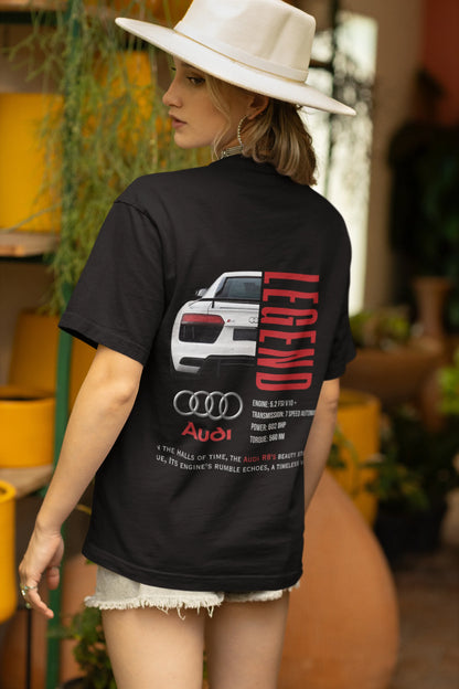 Audi | Super Cars | Dropped Sleeve Unisex Tee