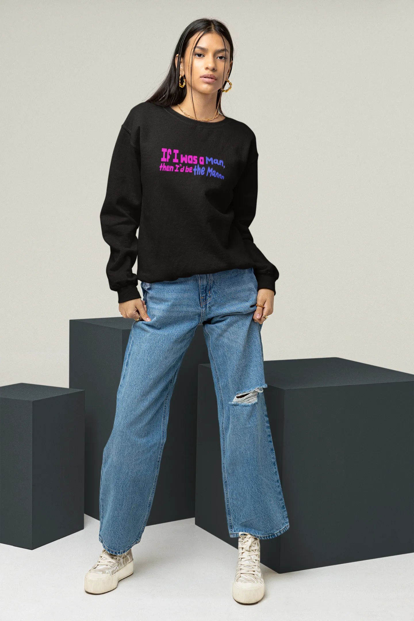 I'd be the man | Taylor Swift | Unisex Sweatshirt