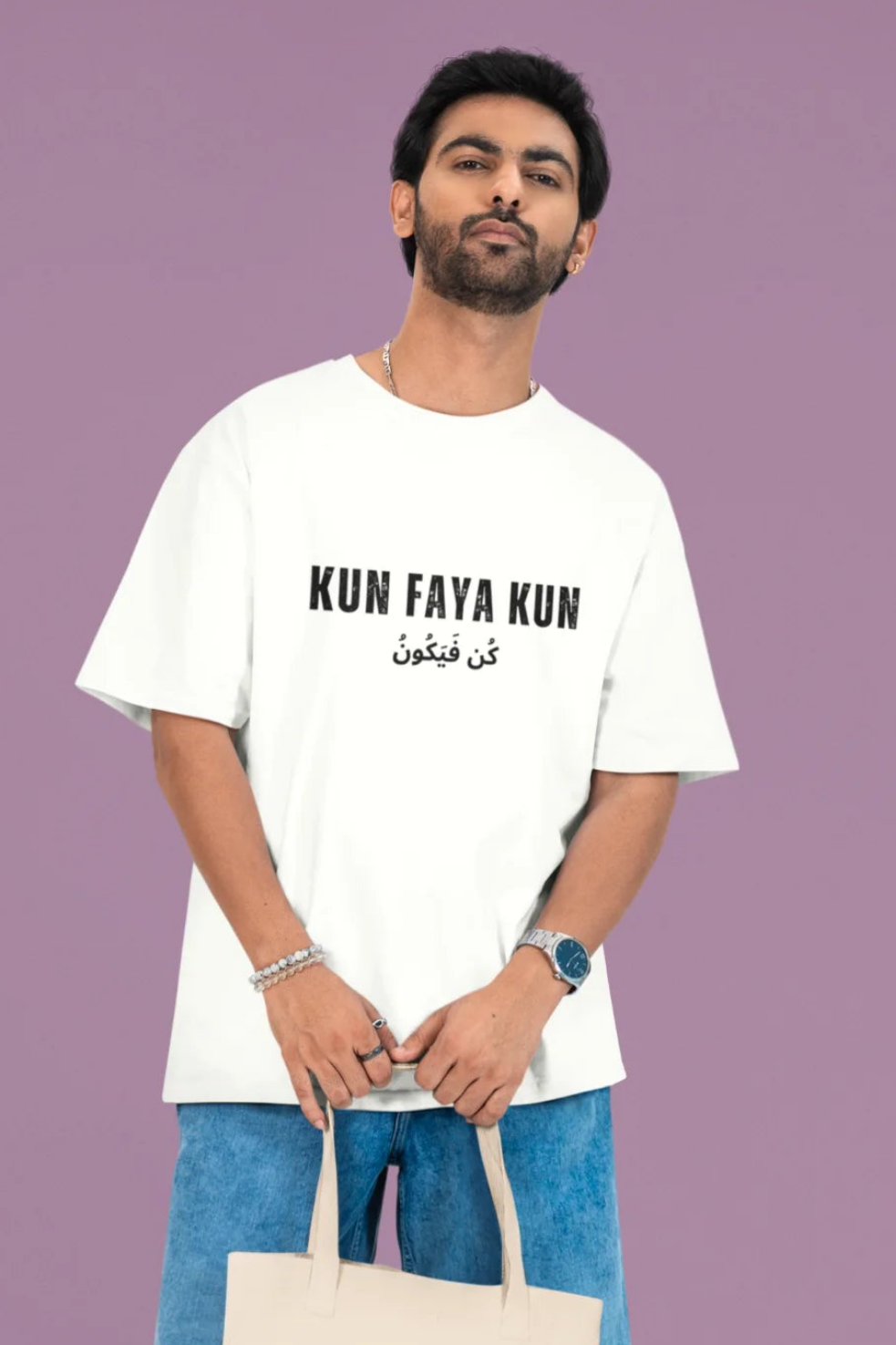 Kun Faya | Filmy | Dropped Sleeve Unisex Tee