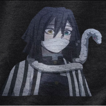 Obanai Iguro | Dropped Sleeve Unisex Tee | Brokememers