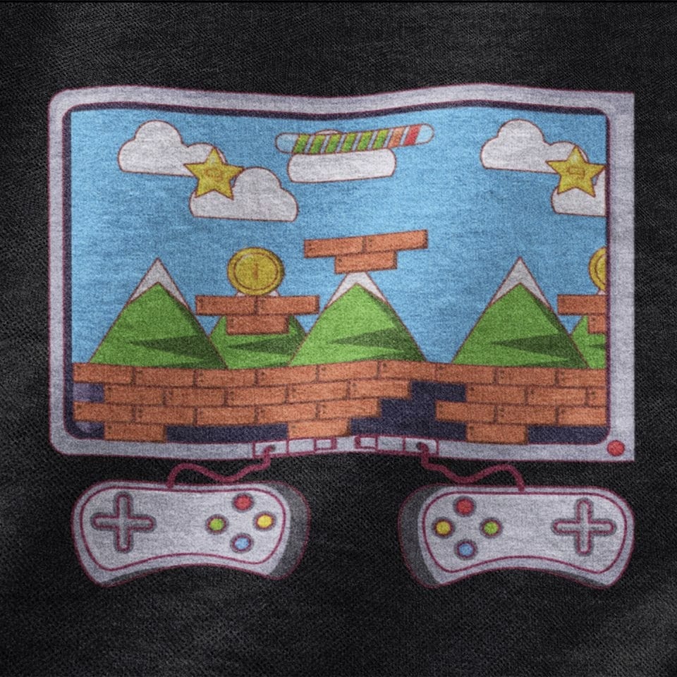 Mario | Dropped Sleeve Unisex Tee