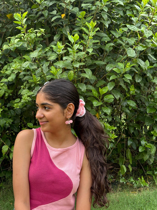 Bow Earrings | Kuro Kuro Crochets