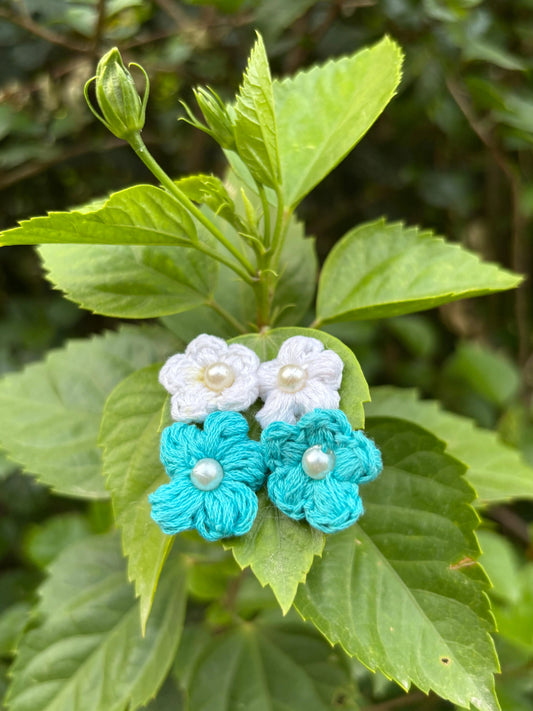 Phool Earrings |  Kuro Kuro Crochets