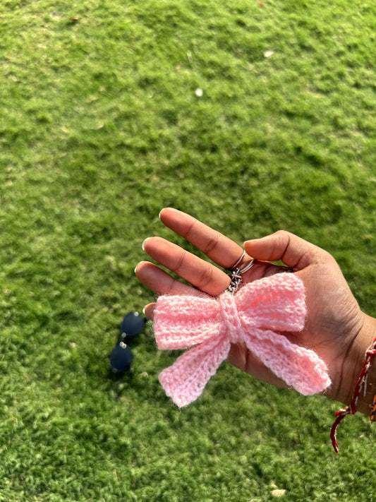 Bow | Keychain |  Kuro Kuro Crochets
