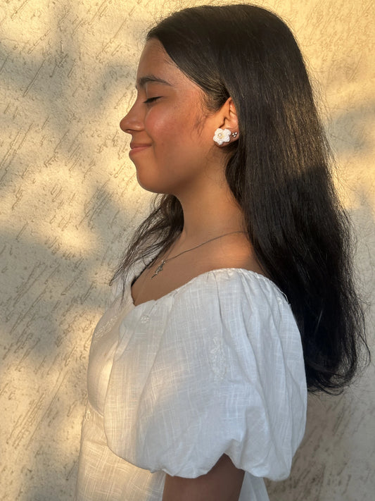 Phool Earrings |  Kuro Kuro Crochets