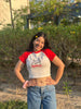 Spicy | Shaw tees | Slim Fit Crop Top