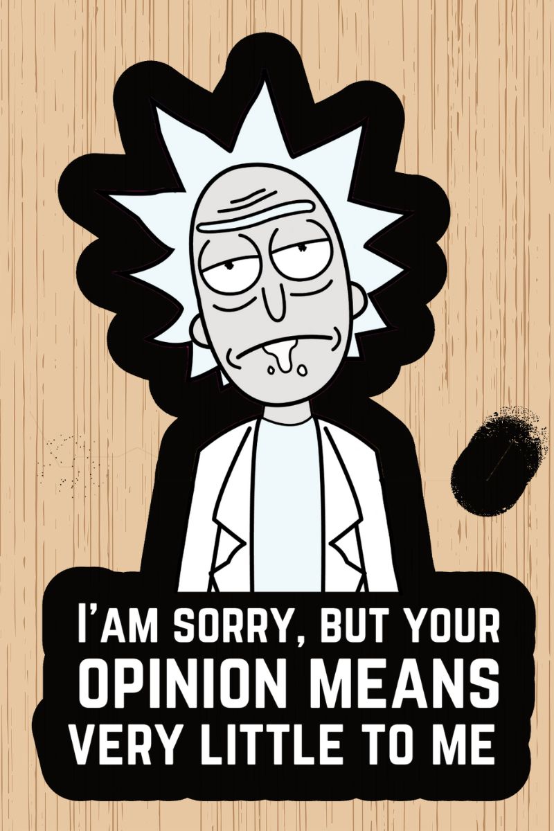 Rick and Morty Stickers - 2 | Pack of 6