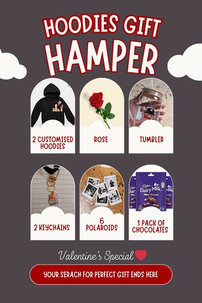 Hoodies Gift Hamper | Convert Photo to Illustration/Ghibli-art | Valentine’s Gift for the One You Love