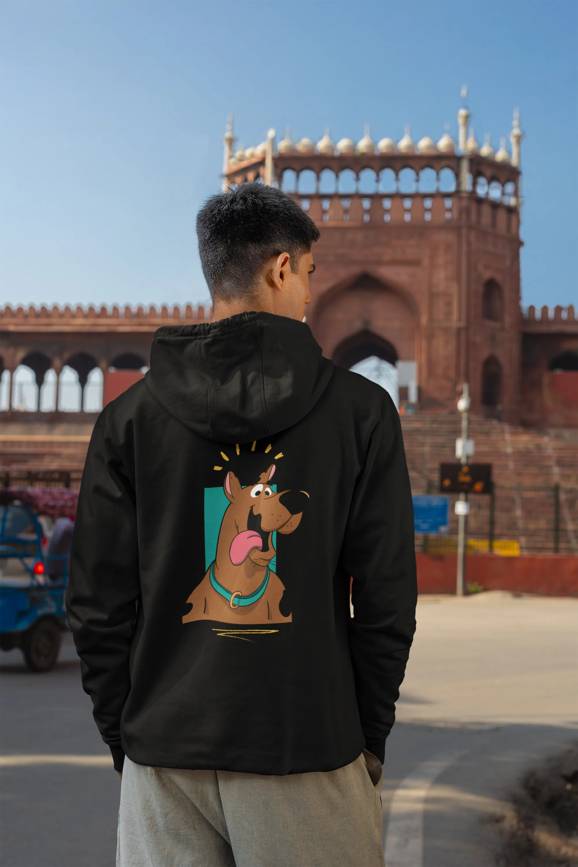 Cute Scooby  | Disney | Premium Unisex Winter Hoodie