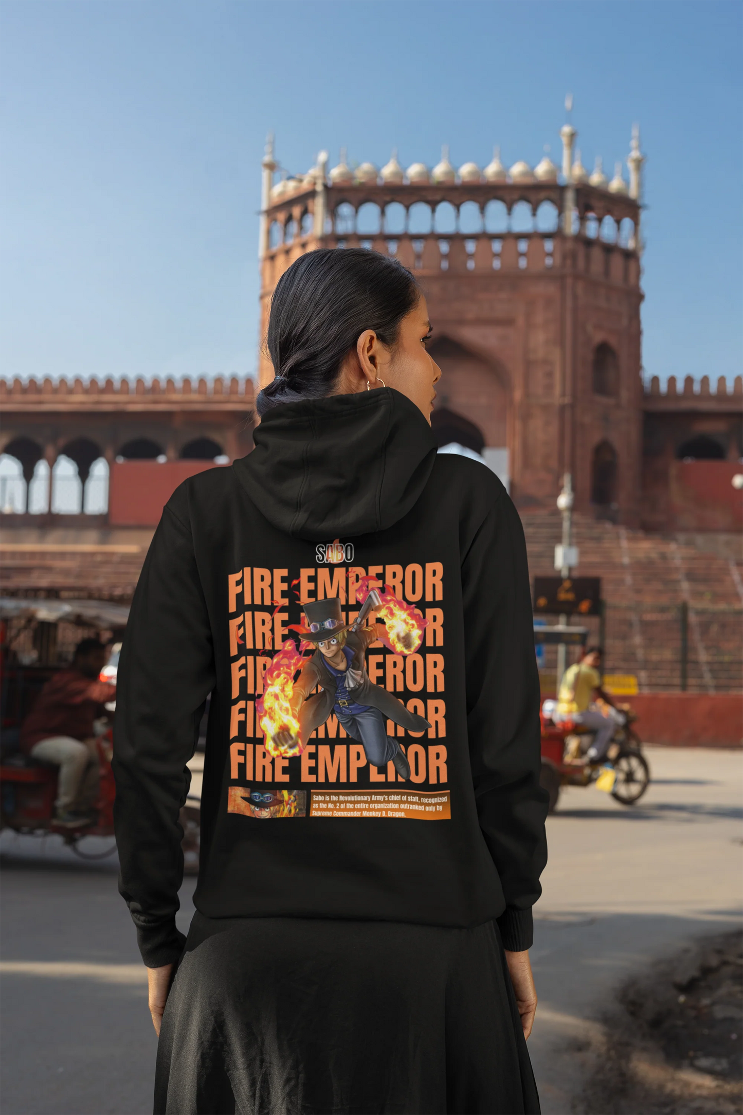 Sabo | One Piece | Premium Unisex Winter Hoodie