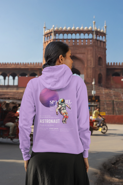 Fly me to the moon | Space Vogue | Premium Unisex Winter Hoodie