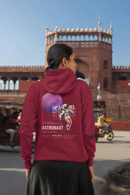 Fly me to the moon | Space Vogue | Premium Unisex Winter Hoodie