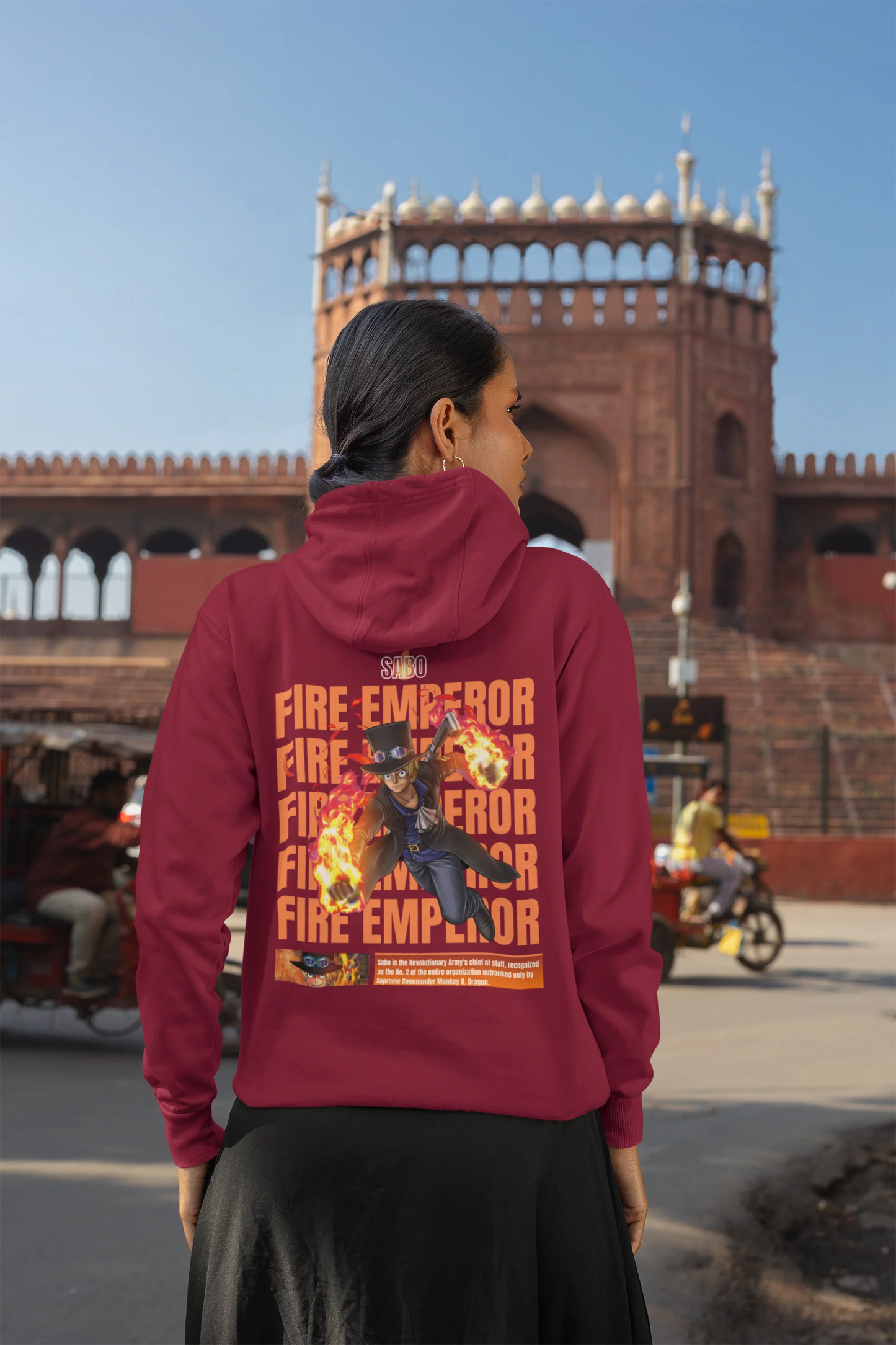 Sabo | One Piece | Premium Unisex Winter Hoodie