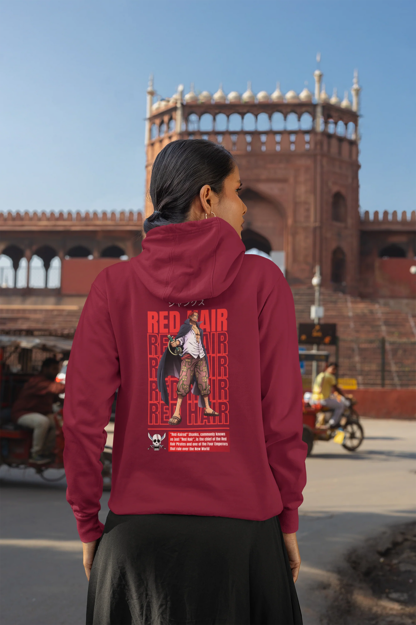 Red Haired Shanks | Premium Unisex Winter Hoodie