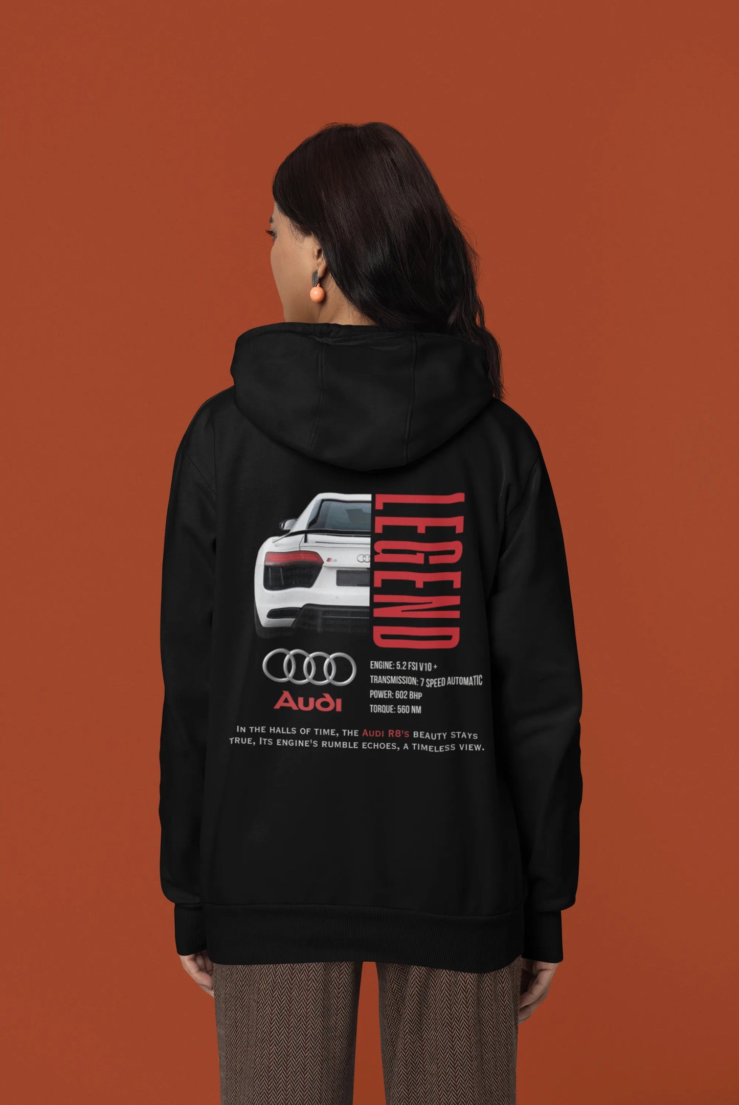 Audi | Supercar | Premium Unisex Winter Hoodie