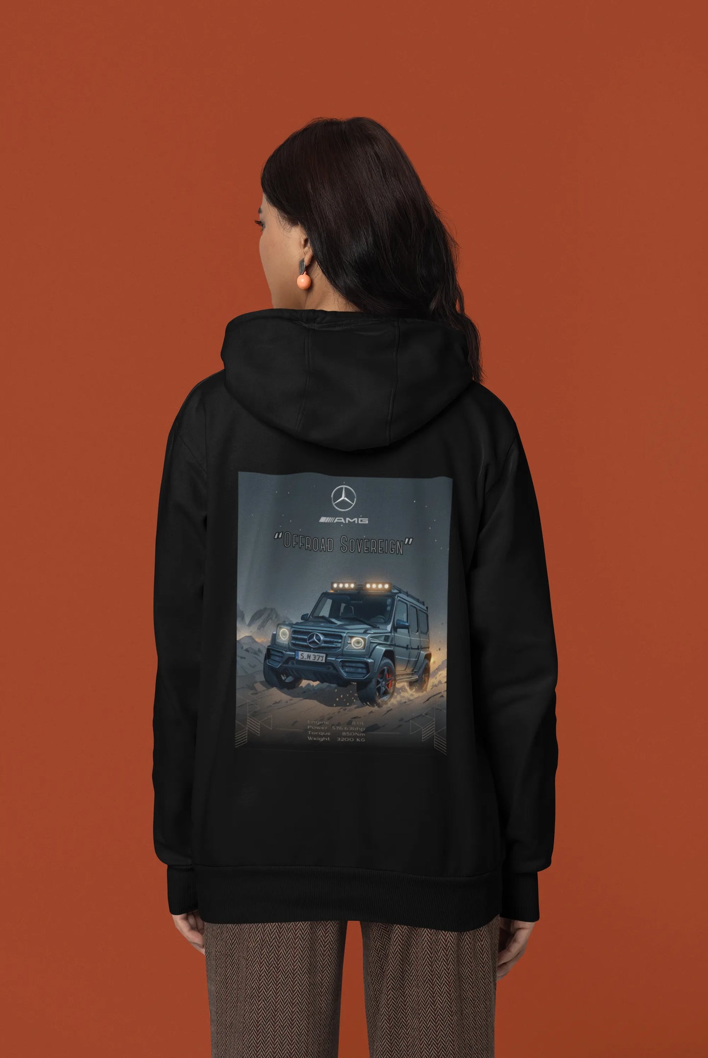 Mercedes G63 Amg | Supercar | Premium Unisex Winter Hoodie