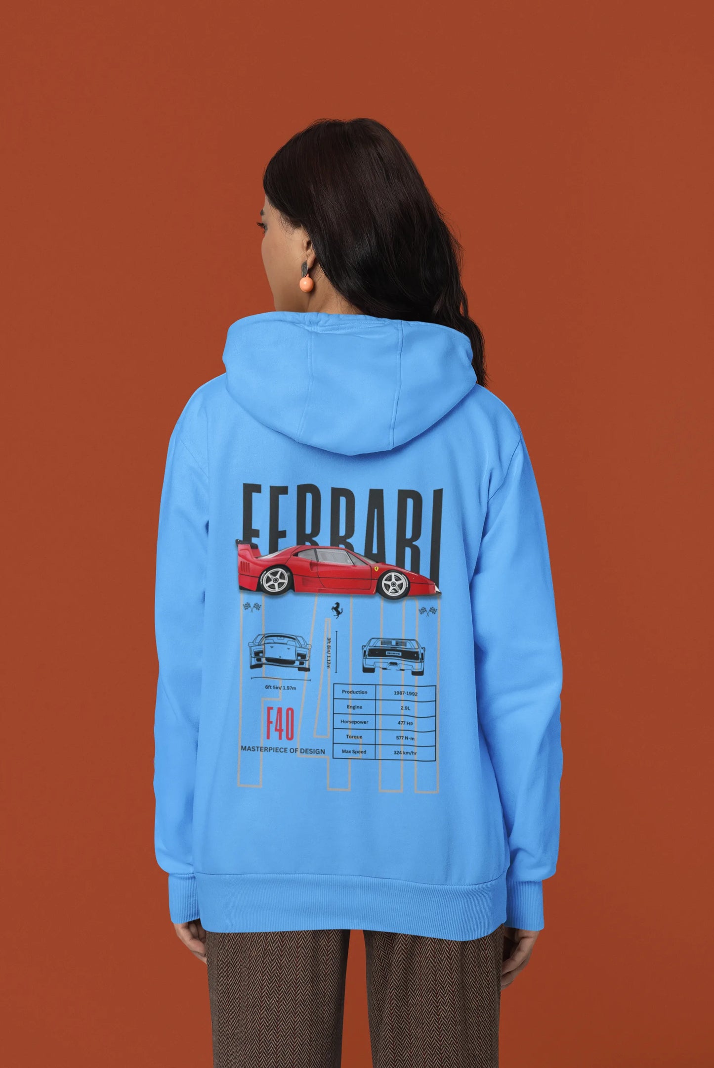 Ferrari | Supercar | Premium Unisex Winter Hoodie