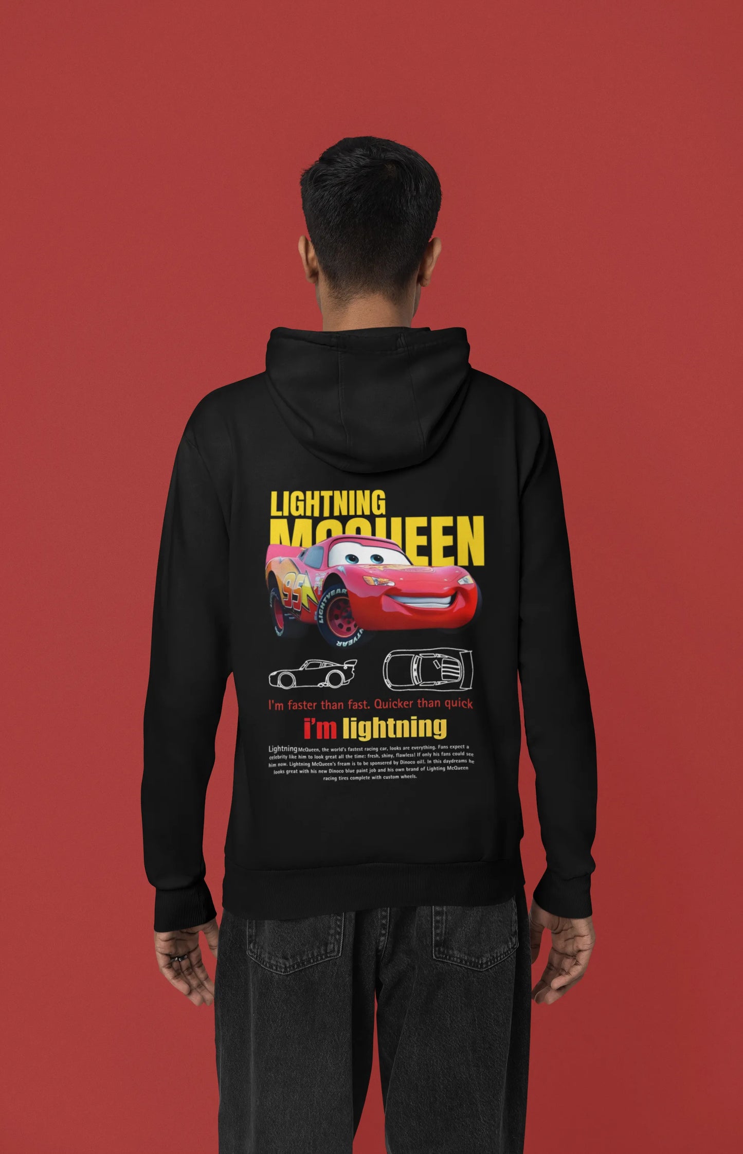 Mcqueen | Supercar | Premium Unisex Winter Hoodie