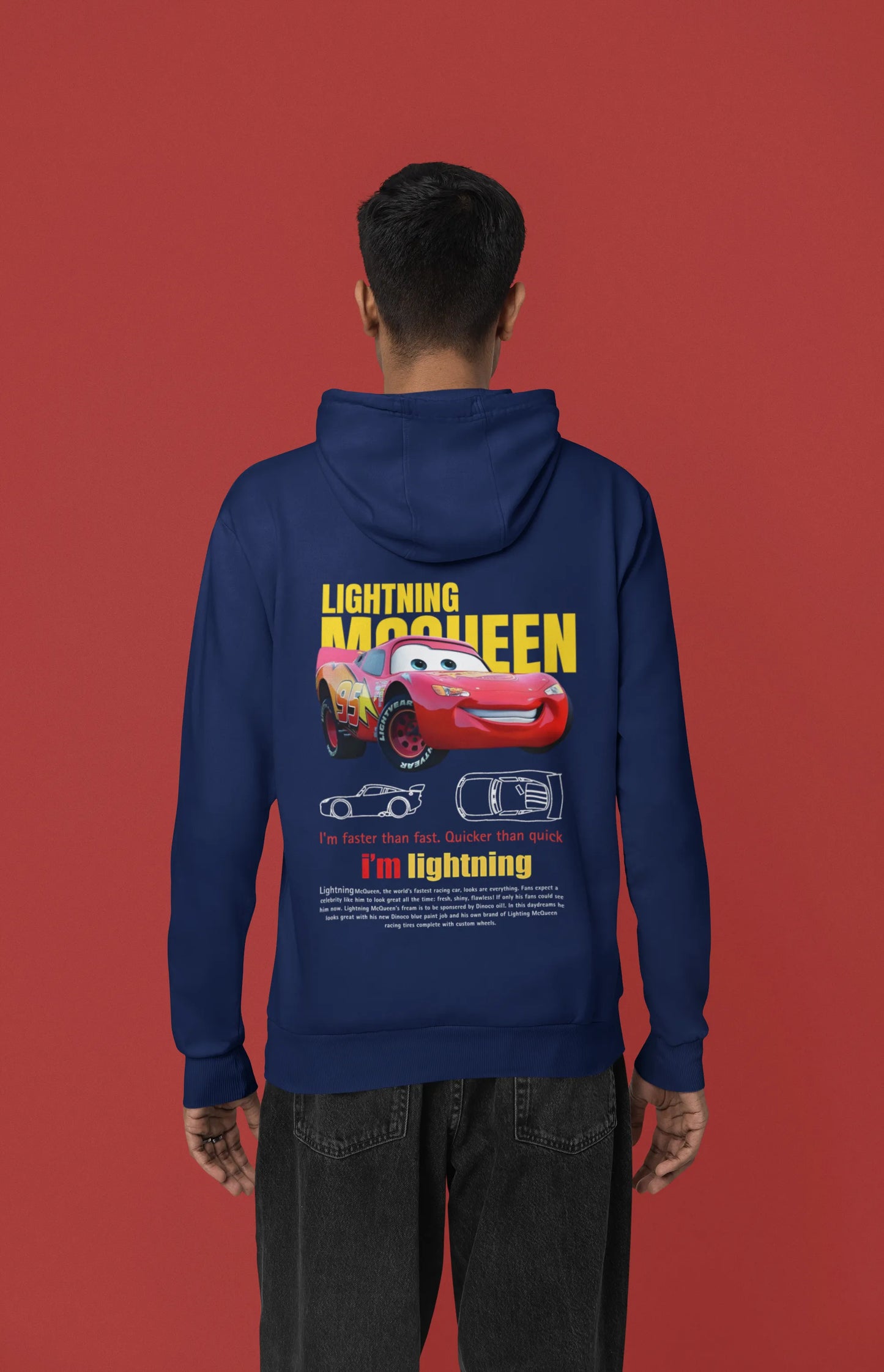 Mcqueen | Supercar | Premium Unisex Winter Hoodie