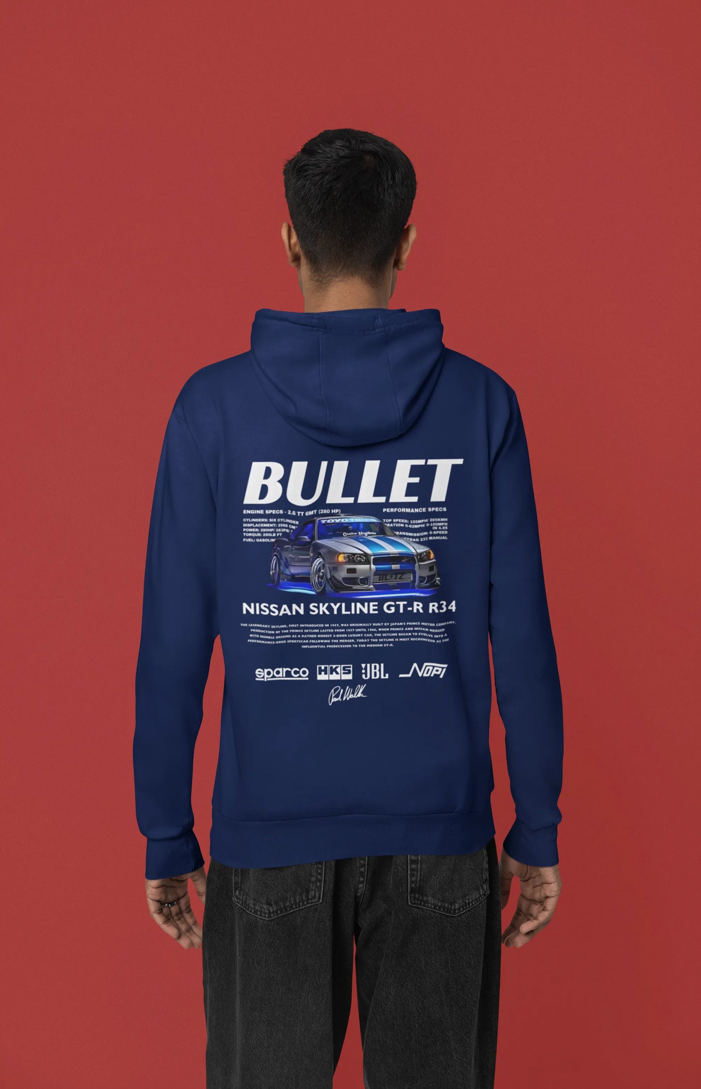 Wassup Bullet | Supercar | Premium Unisex Winter Hoodie