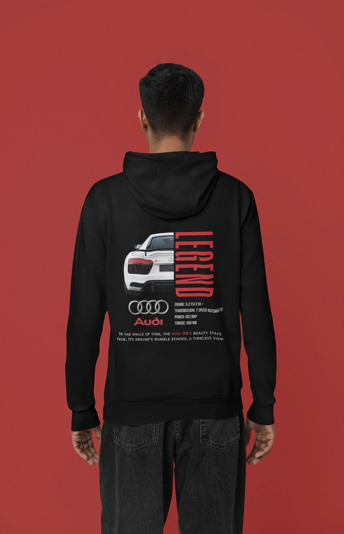 Audi | Supercar | Premium Unisex Winter Hoodie