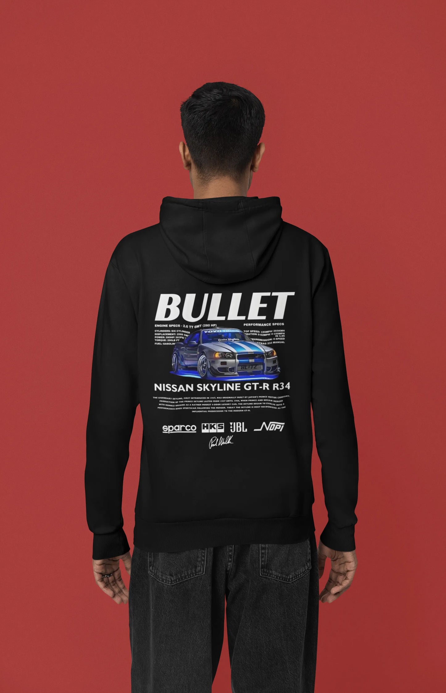 Wassup Bullet | Supercar | Premium Unisex Winter Hoodie