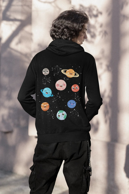 Planets Talk | Space Vogue |  Premium Unisex Winter Hoodie