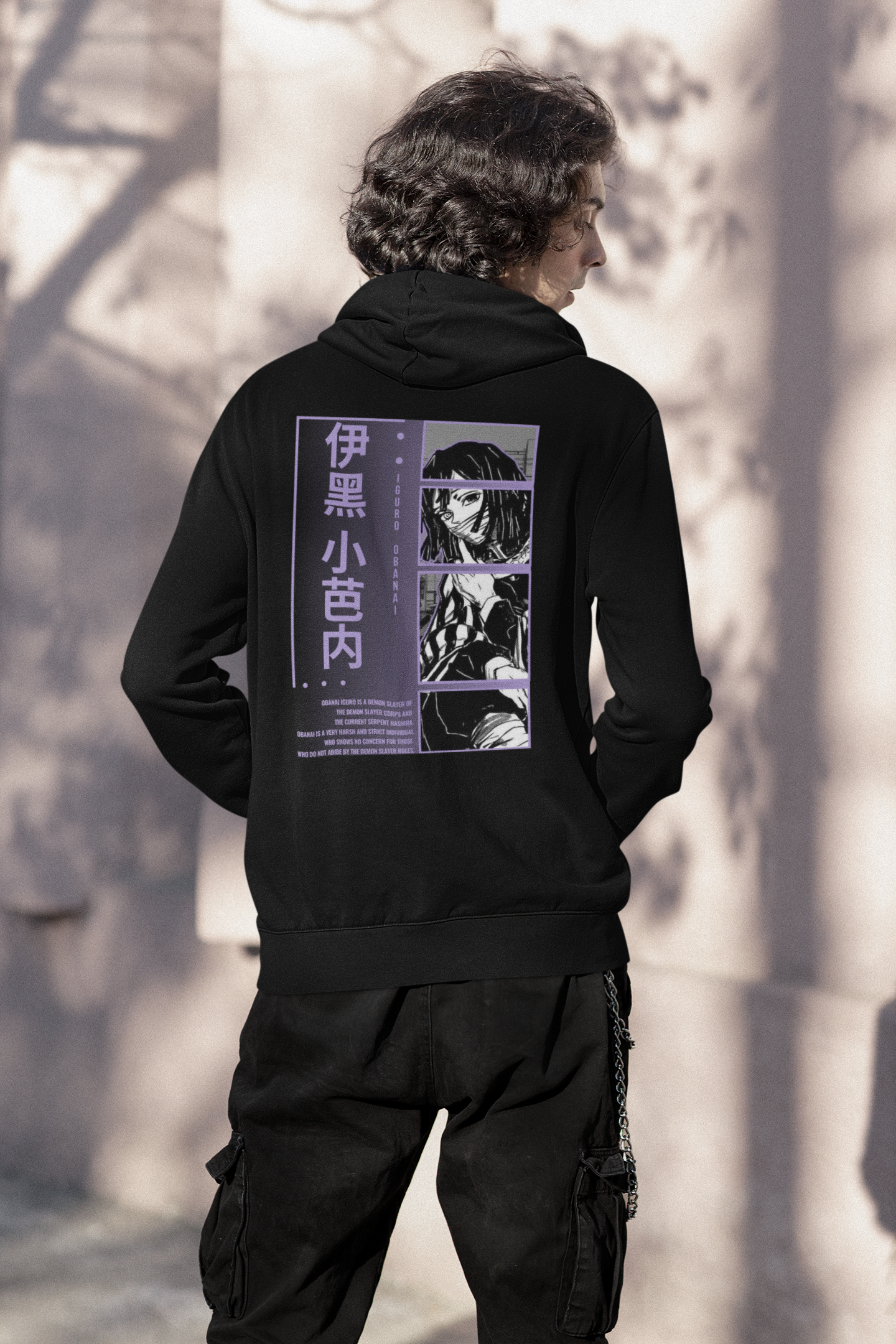 Anime Obanai Iguro | Premium Unisex Winter Hoodie