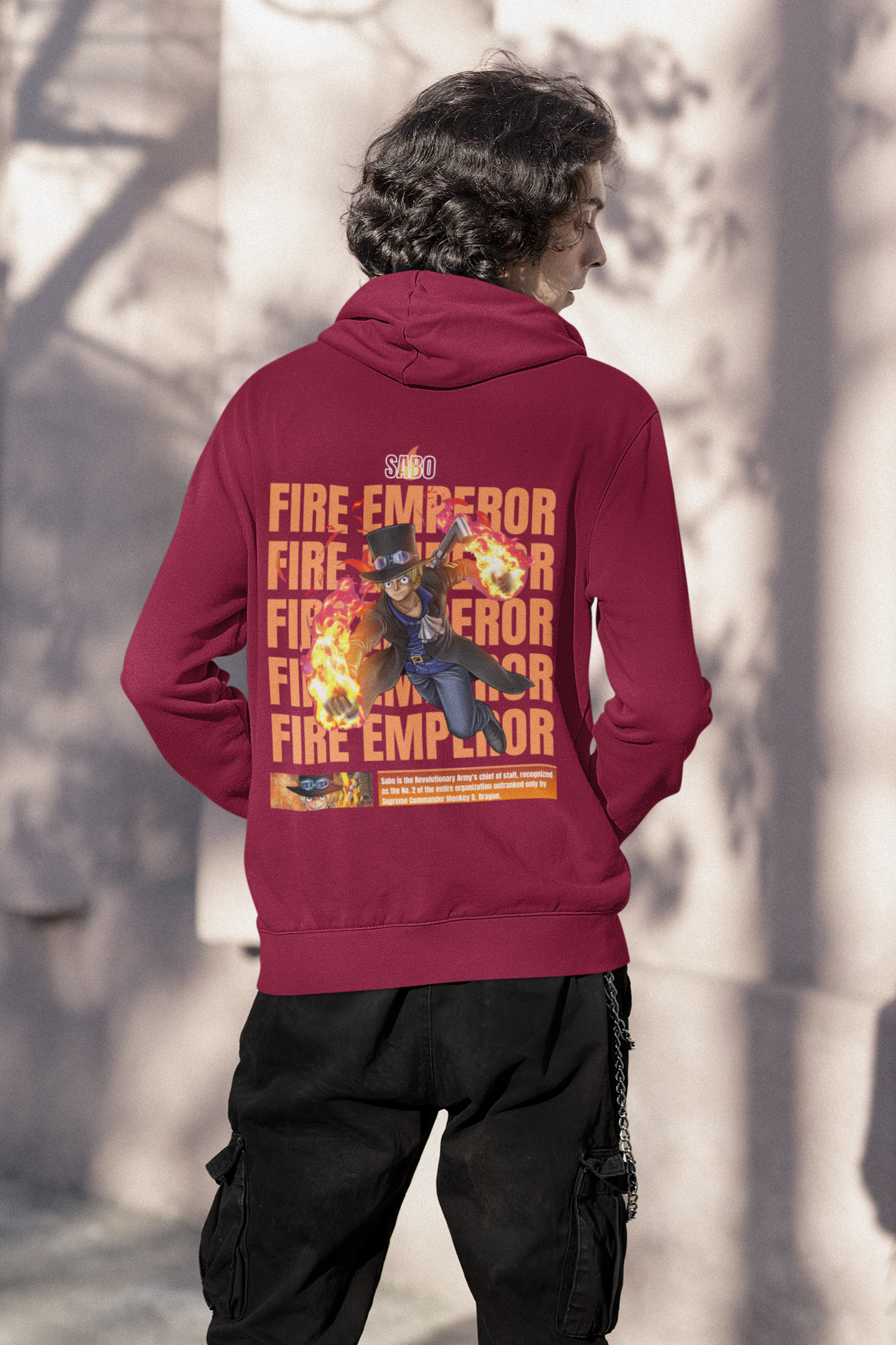 Sabo | One Piece | Premium Unisex Winter Hoodie