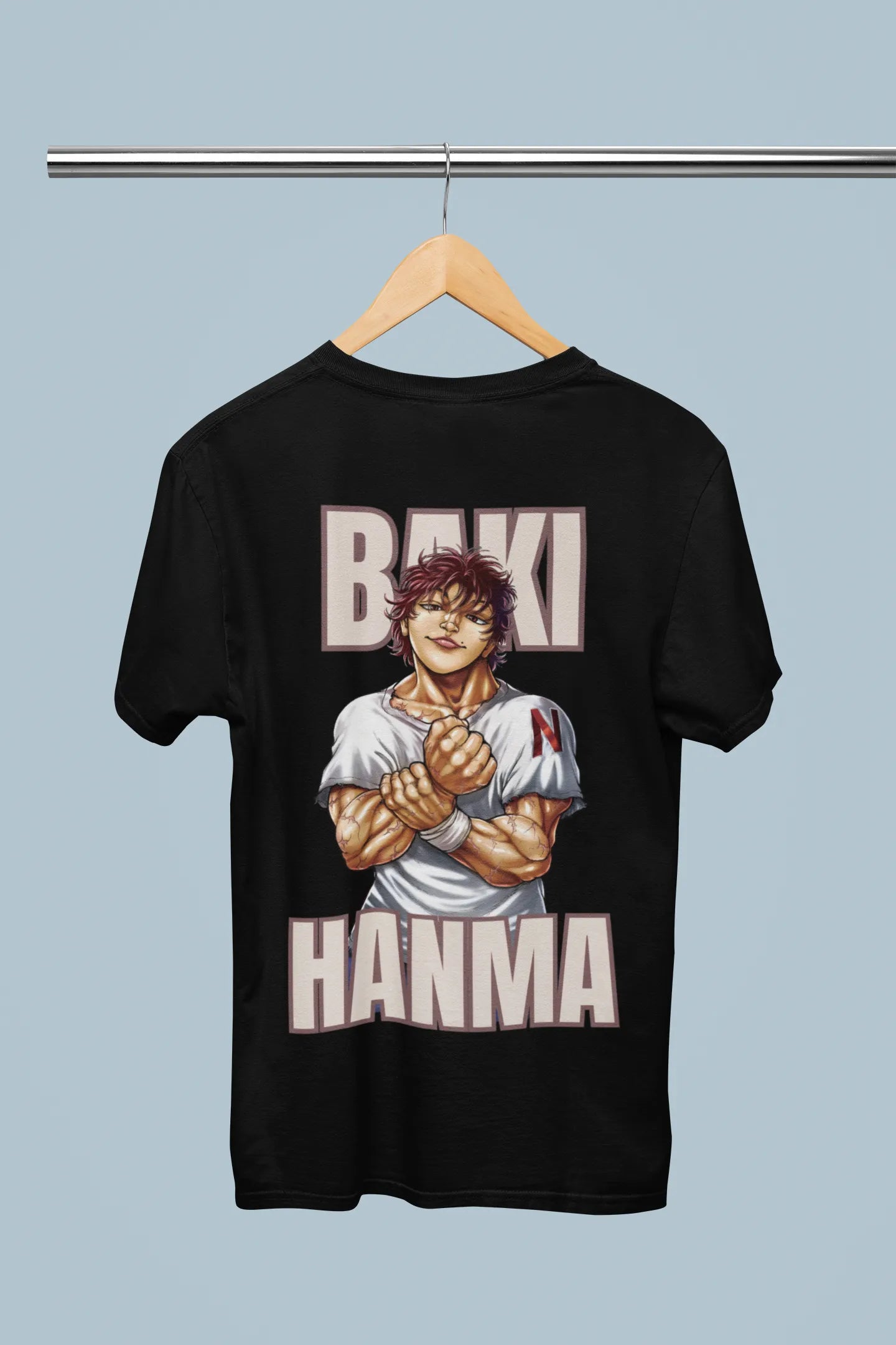 Baki Hanma | Oversized Half Sleeve Unisex Tee | Broke Memers