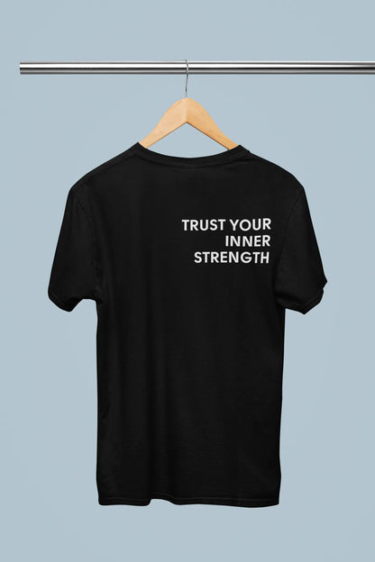 Trust your inner strength | Minimalist | Dropped Sleeve Unisex Tee