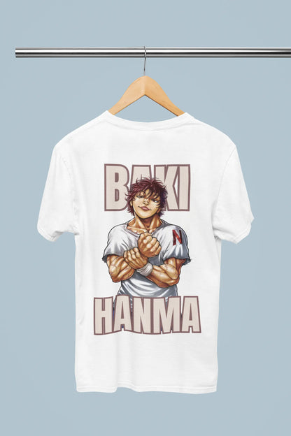 Baki Hanma | Dropped Sleeve Unisex Tee | Broke Memers