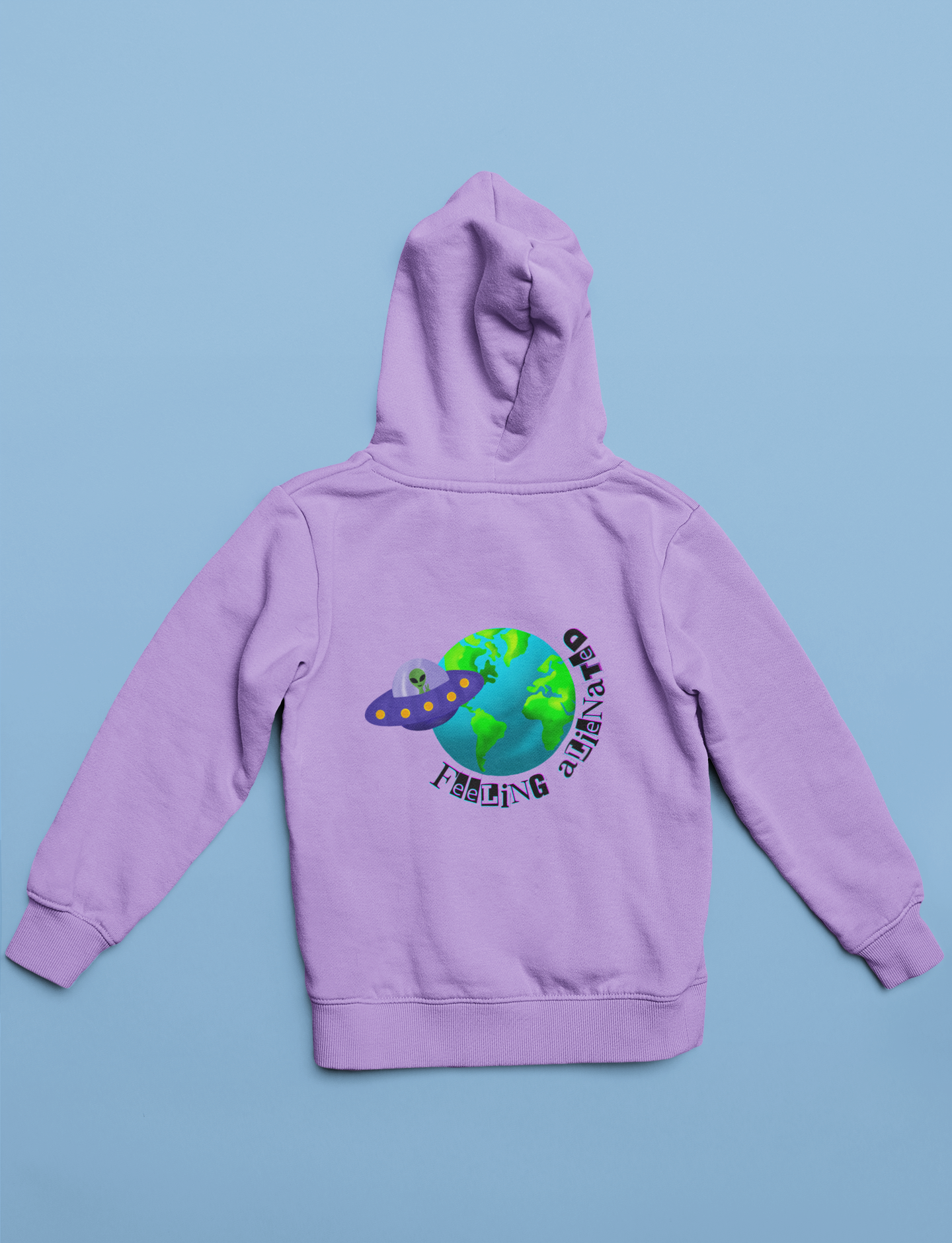 Alienated | Space Vogue |  Premium Unisex Winter Hoodie